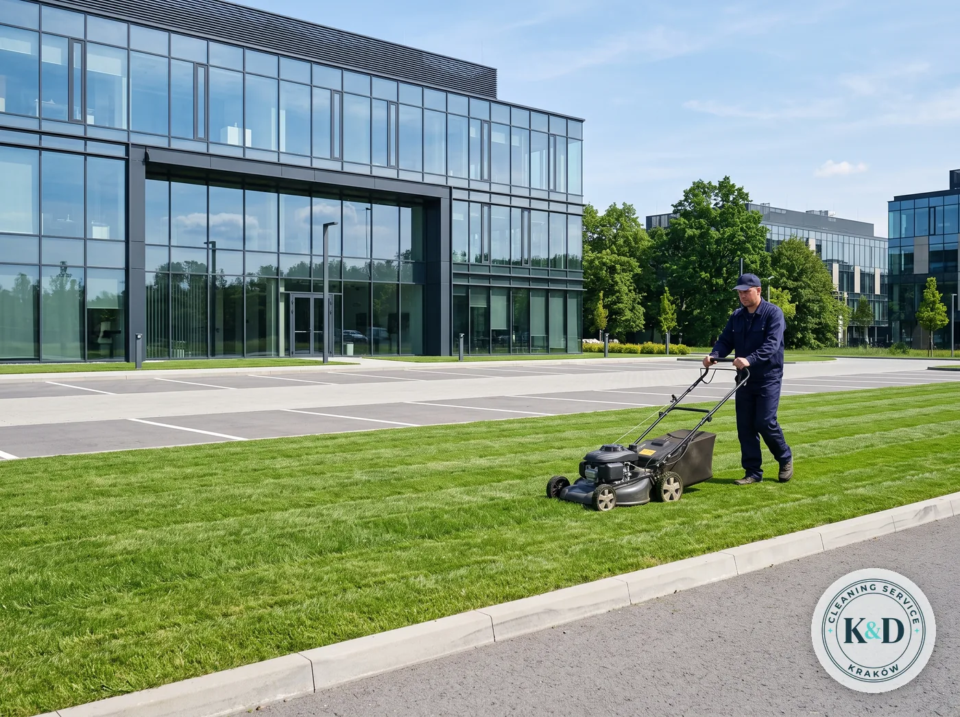 Koszenie trawy w Krakowie - K&D Cleaning Service