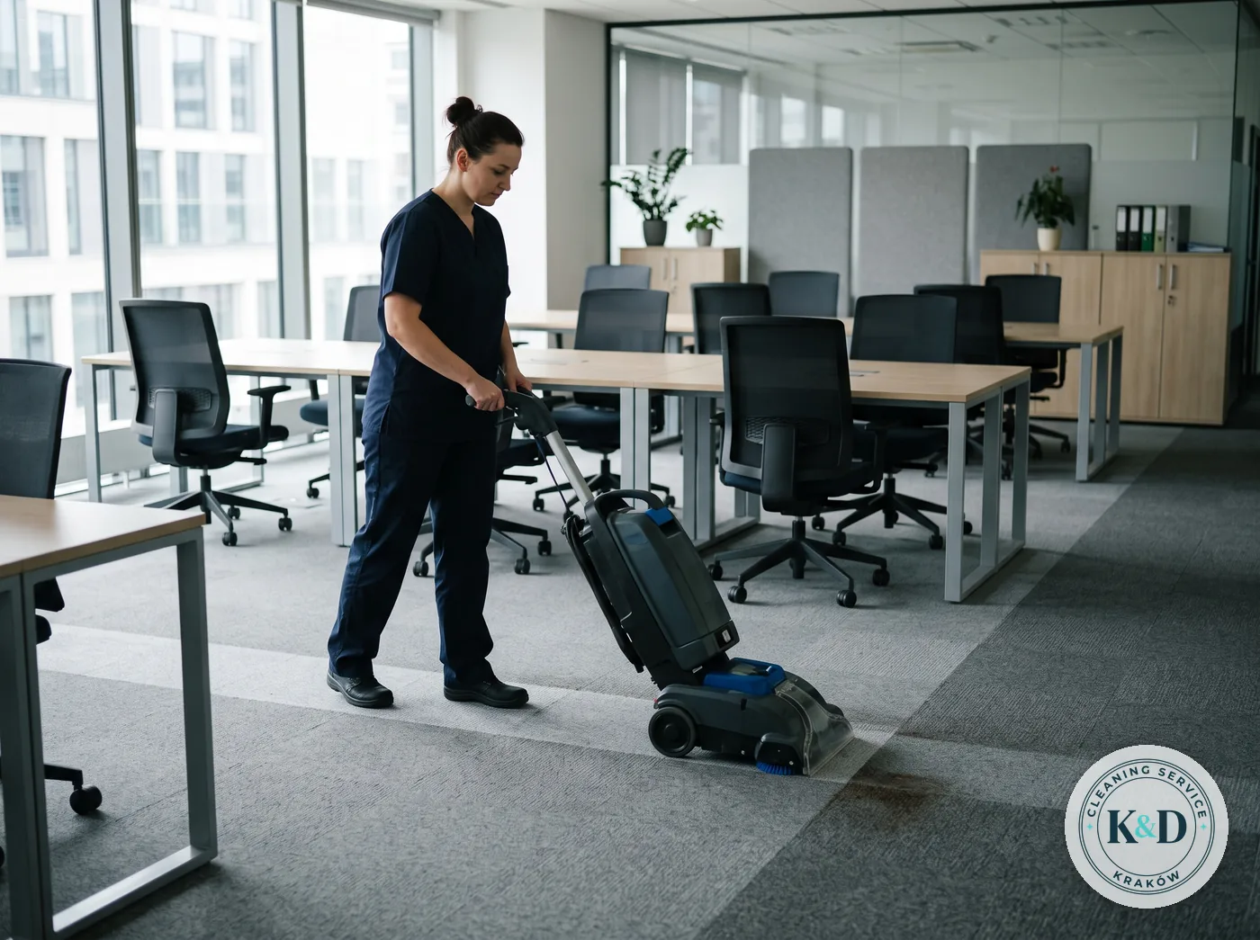 Pranie wykładzin w Krakowie - K&D Cleaning Service
